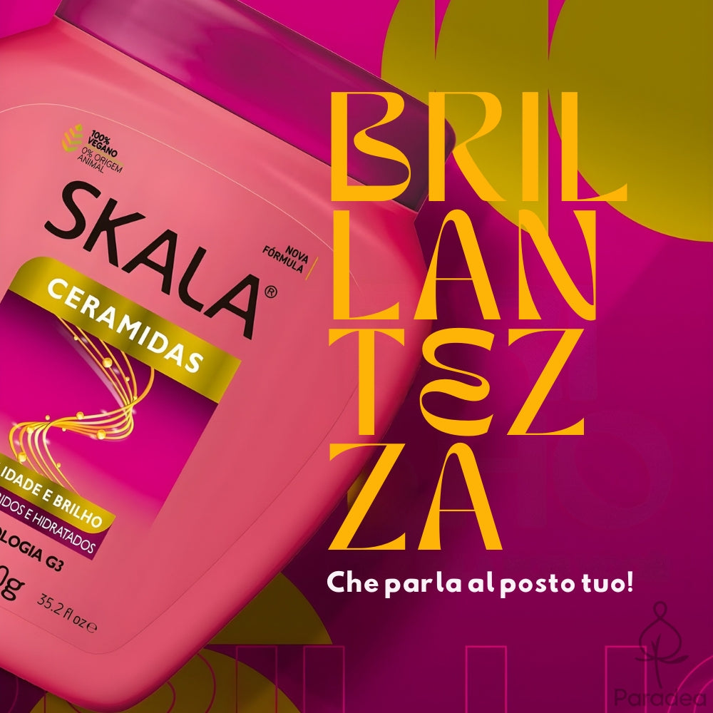 Skala Creme de Tratamento Ceramidas - Crema trattamento capelli opachi e danneggiati 1kg