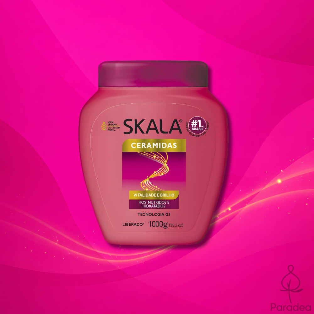 Skala Creme de Tratamento Ceramidas - Crema trattamento capelli opachi e danneggiati 1kg