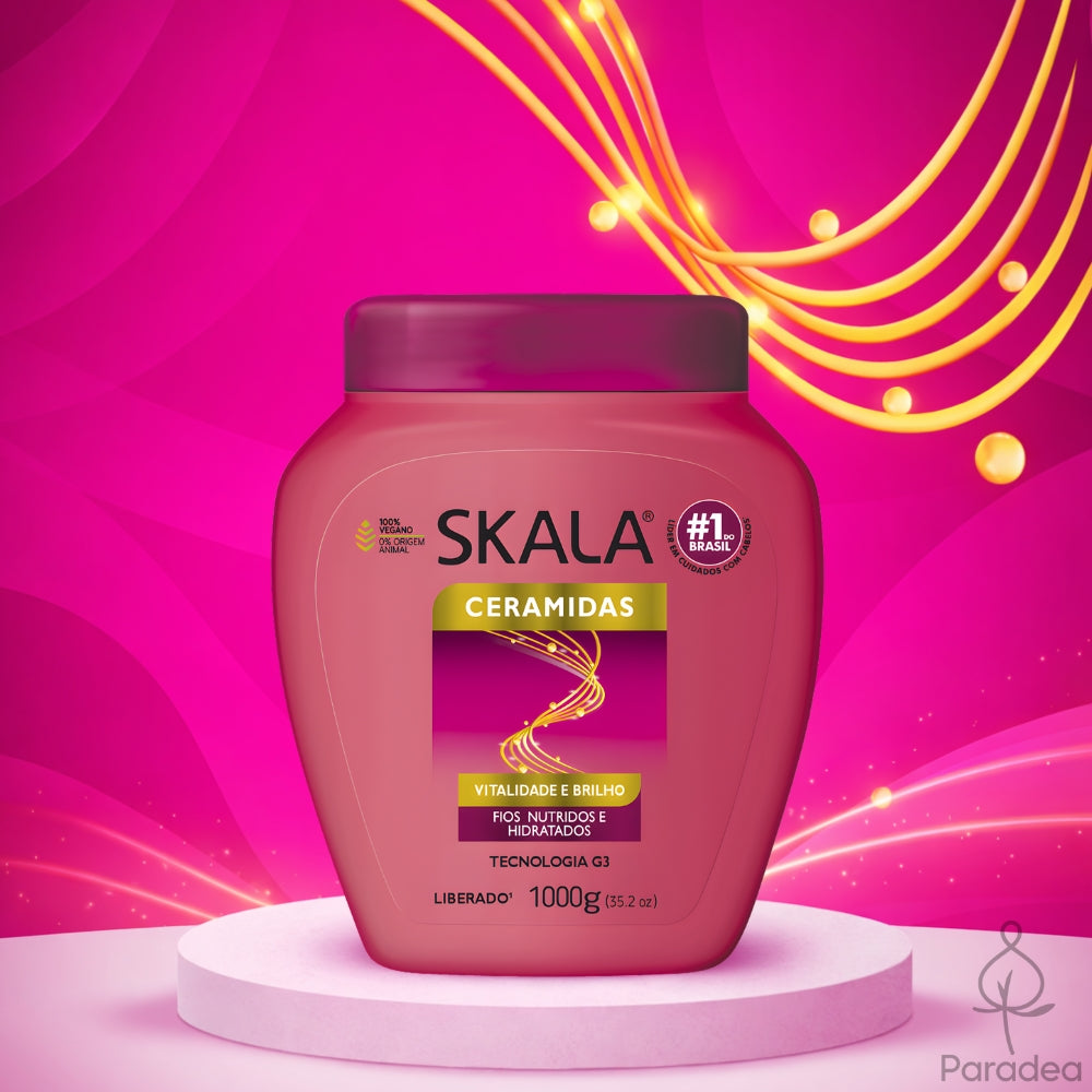 Skala Creme de Tratamento Ceramidas - Crema trattamento capelli opachi e danneggiati 1kg