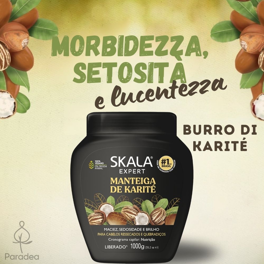 Skala Creme de Tratamento Karité - Crema trattamento capelli 1kg