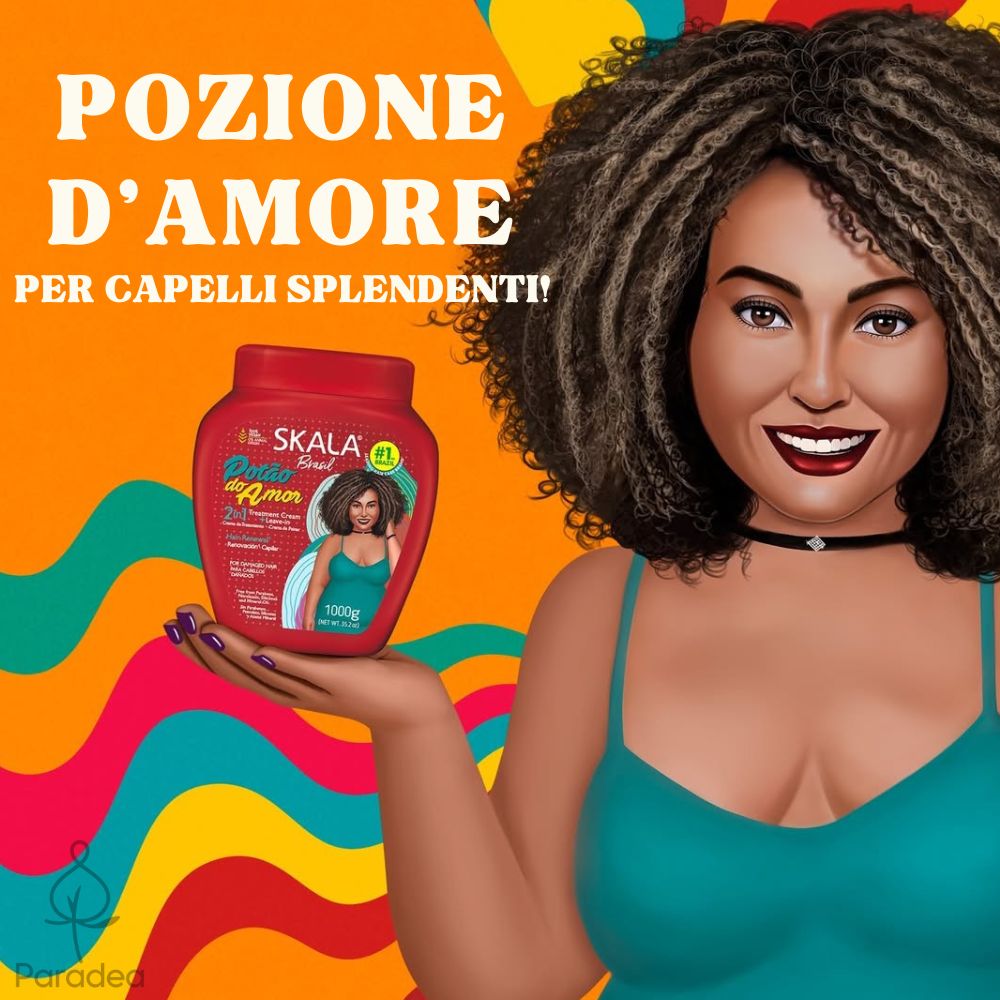 Skala Creme de Tratamento Potão do Amor - Crema trattamento 2 in 1 capelli 1kg