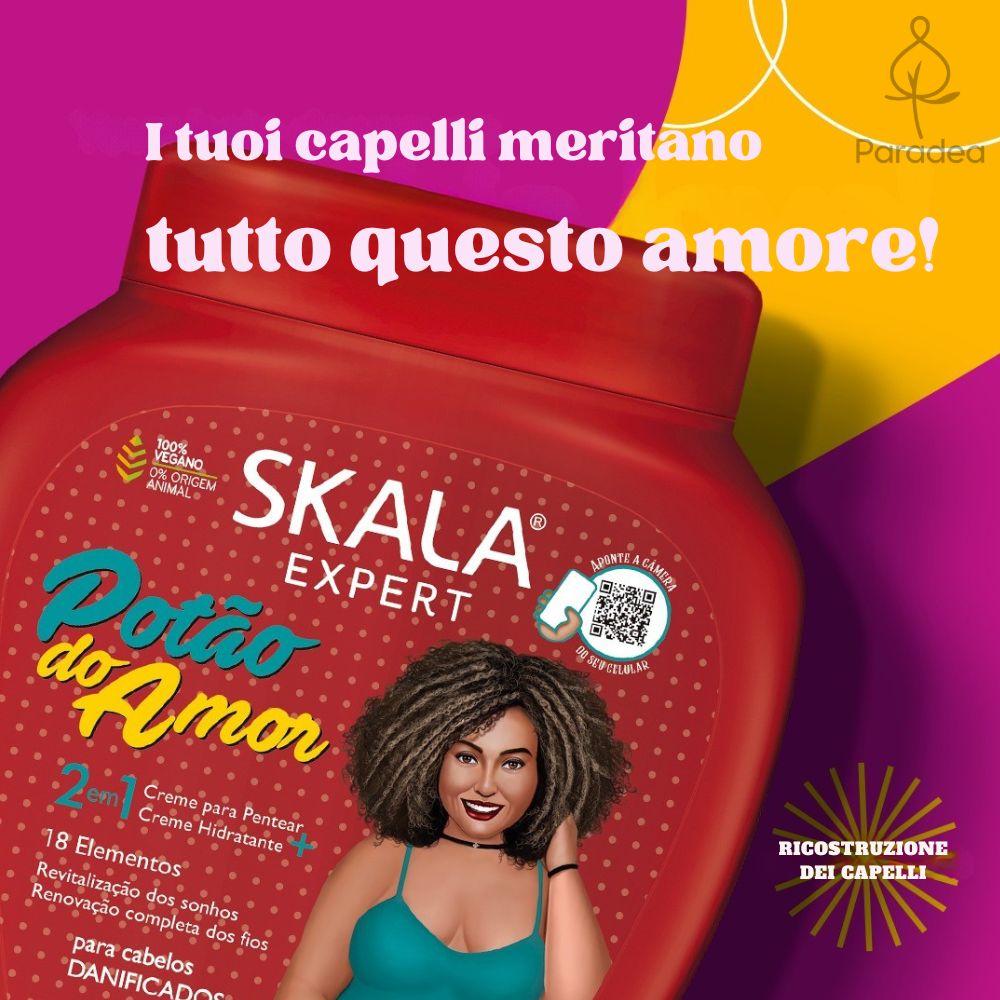 Skala Creme de Tratamento Potão do Amor - Crema trattamento 2 in 1 capelli 1kg