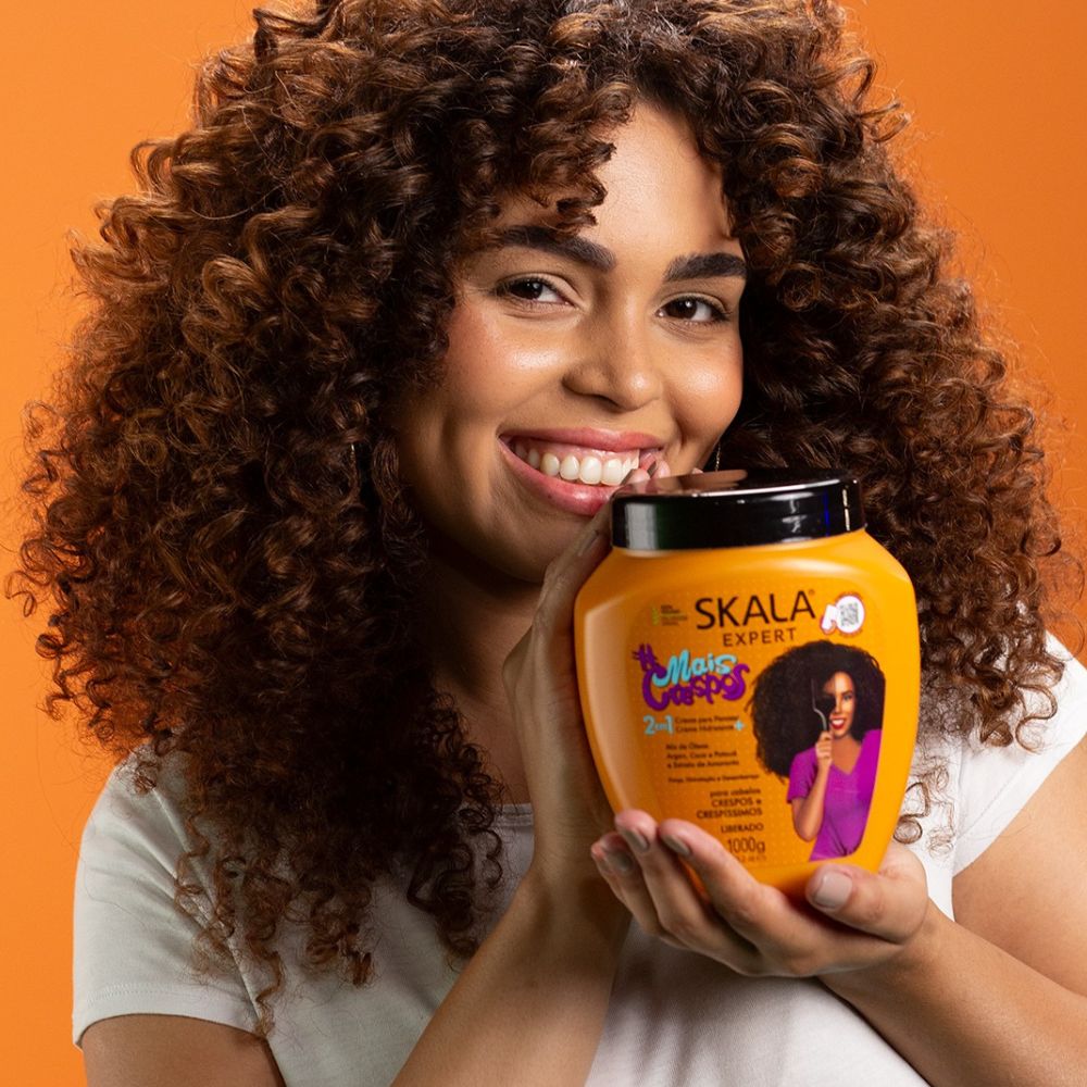 Skala Creme de Tratamento #MaisCrespos - Crema 2 in 1 per capelli 1 kg