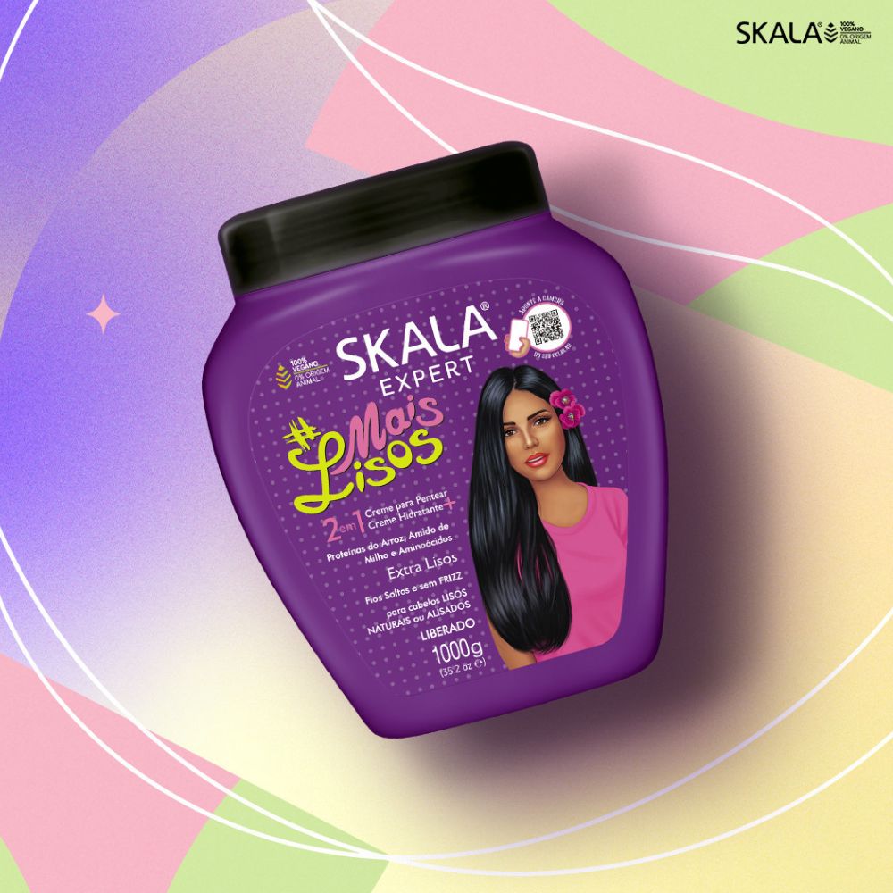 Skala Creme de Tratamento #MaisLisos - Crema 2 in 1 per capelli 1kg