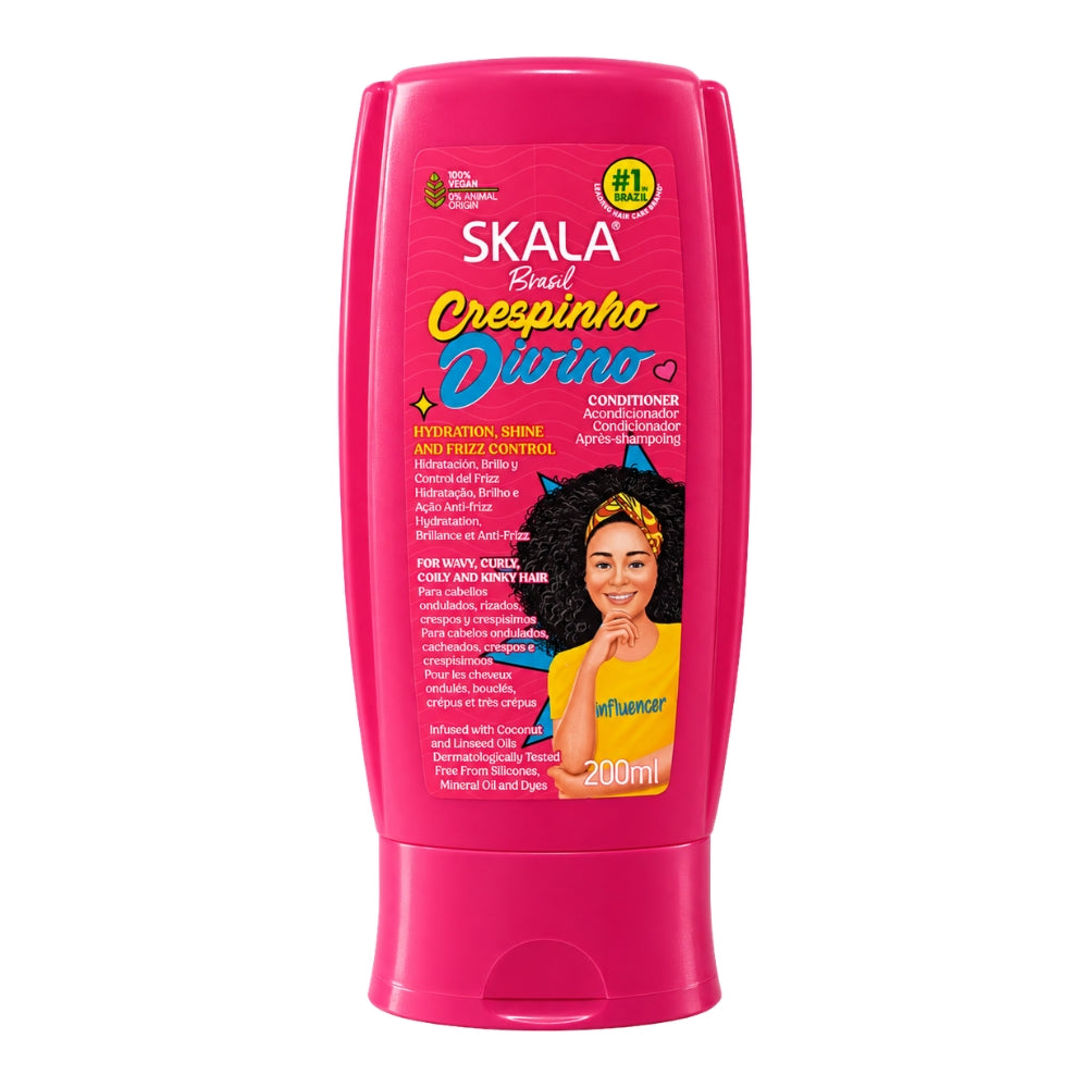 Skala Crespinho Divino Condicionador - Balsamo Districante e Idratante 200ml