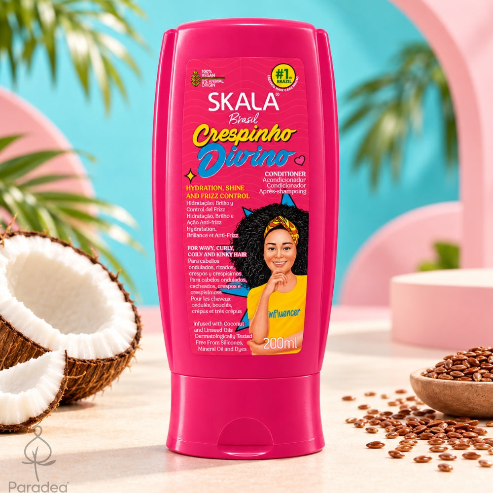 Skala Crespinho Divino Condicionador - Balsamo Districante e Idratante 200ml