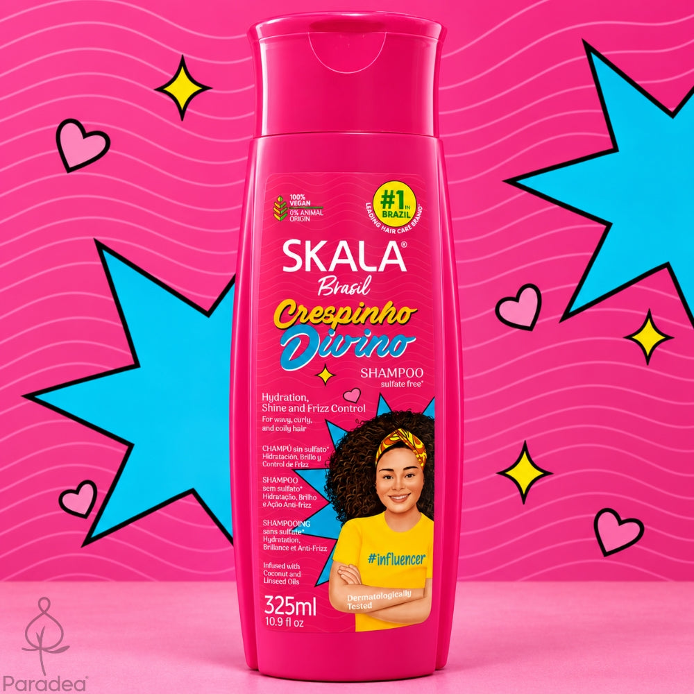 Skala Crespinho Divino - Shampoo Delicato e Idratante 325ml