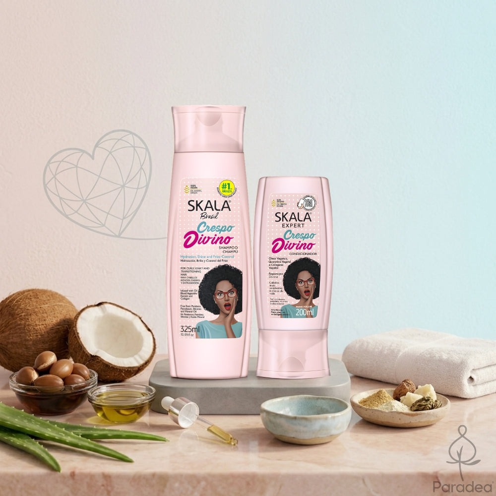 Skala Crespo Divino – Combo Shampoo + Balsamo