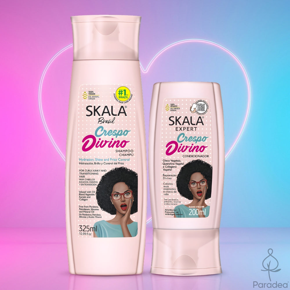 Skala Crespo Divino – Combo Shampoo + Balsamo