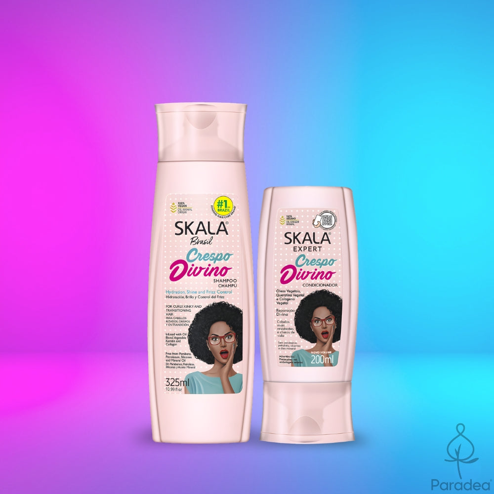 Skala Crespo Divino – Combo Shampoo + Balsamo