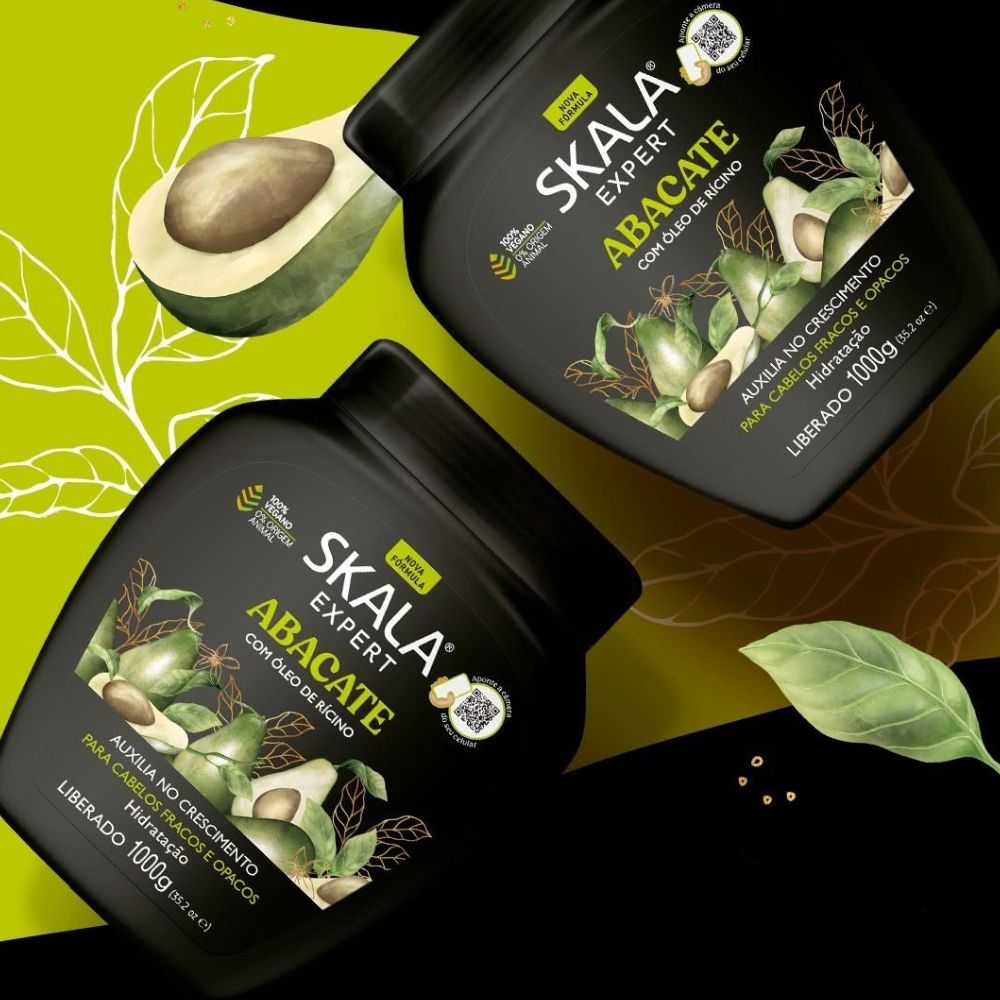 Skala Creme de Tratamento Abacate – Crema capelli nutriente Avocado 1kg