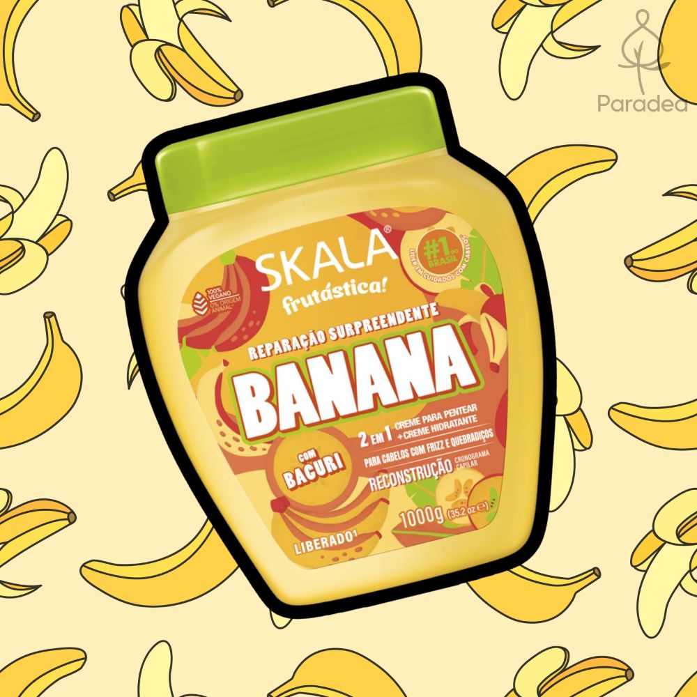 Skala Fruitastic Creme de Tratamento Banana - Crema trattamento e Leave-in 1kg