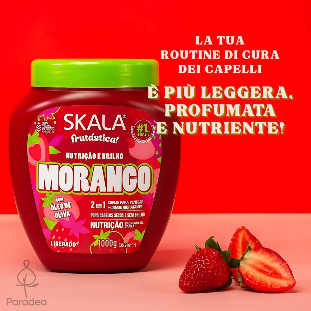 Skala Fruitastic Creme de Tratamento Morango - Crema trattamento e Leave-in 1kg