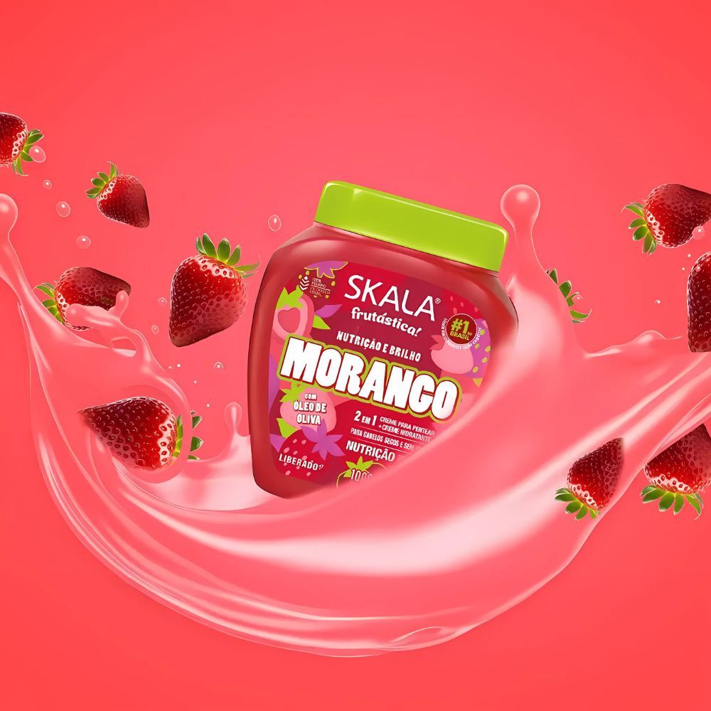 Skala Fruitastic Creme de Tratamento Morango - Crema trattamento e Leave-in 1kg
