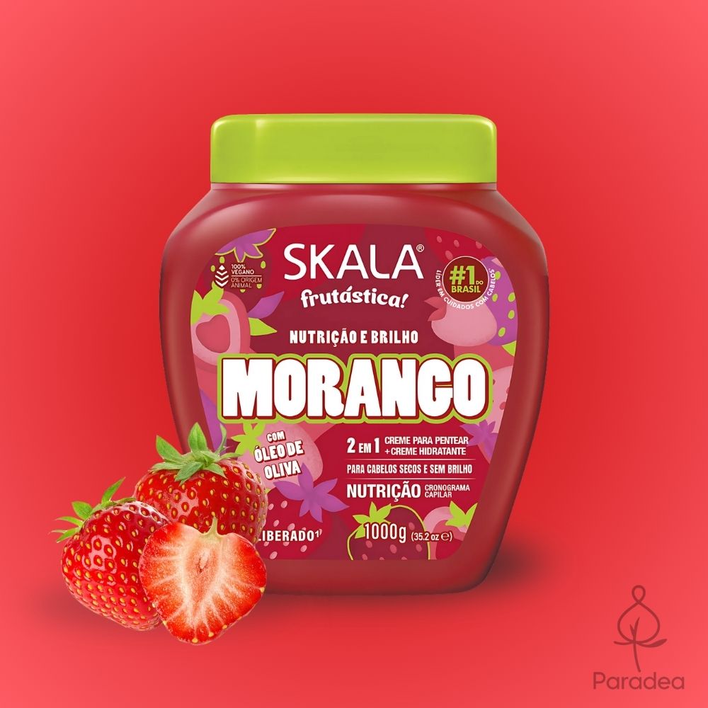 Skala Fruitastic Creme de Tratamento Morango - Crema trattamento e Leave-in 1kg