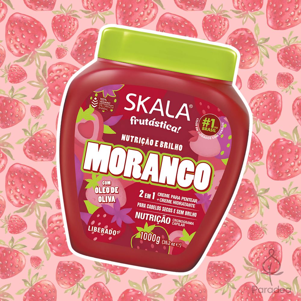 Skala Fruitastic Creme de Tratamento Morango - Crema trattamento e Leave-in 1kg