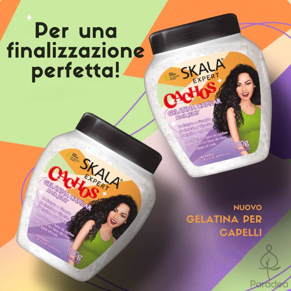 Skala Gelatina Capilar Cachos - Gel definizione capelli ricci 1kg