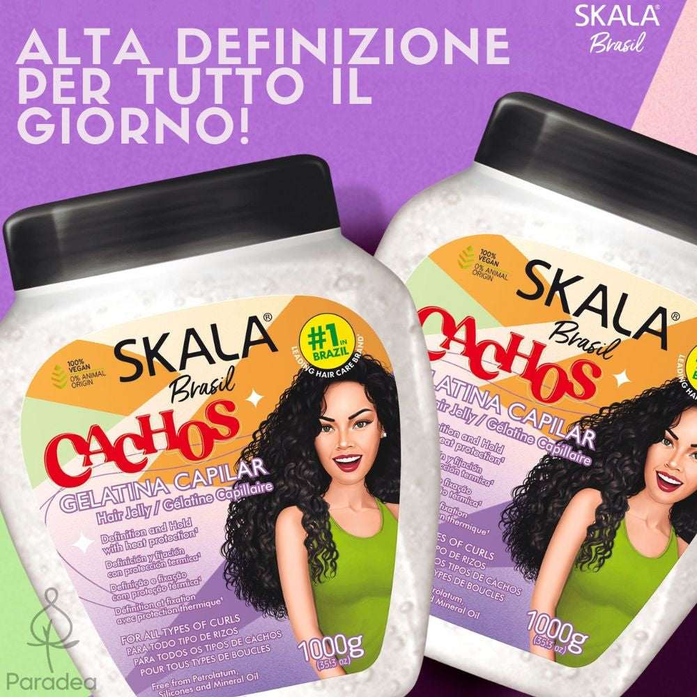Skala Gelatina Capilar Cachos - Gel definizione capelli ricci 1kg