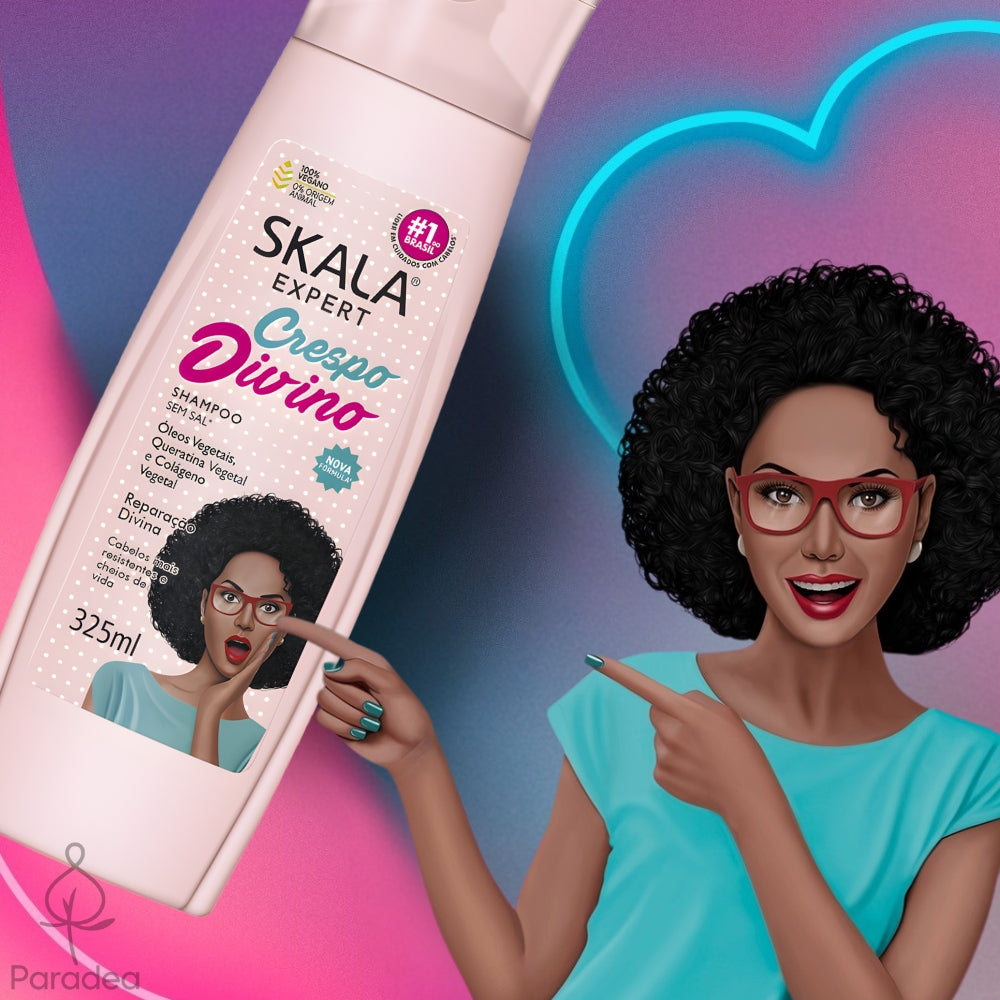 Skala Crespo Divino - Shampoo 325ml