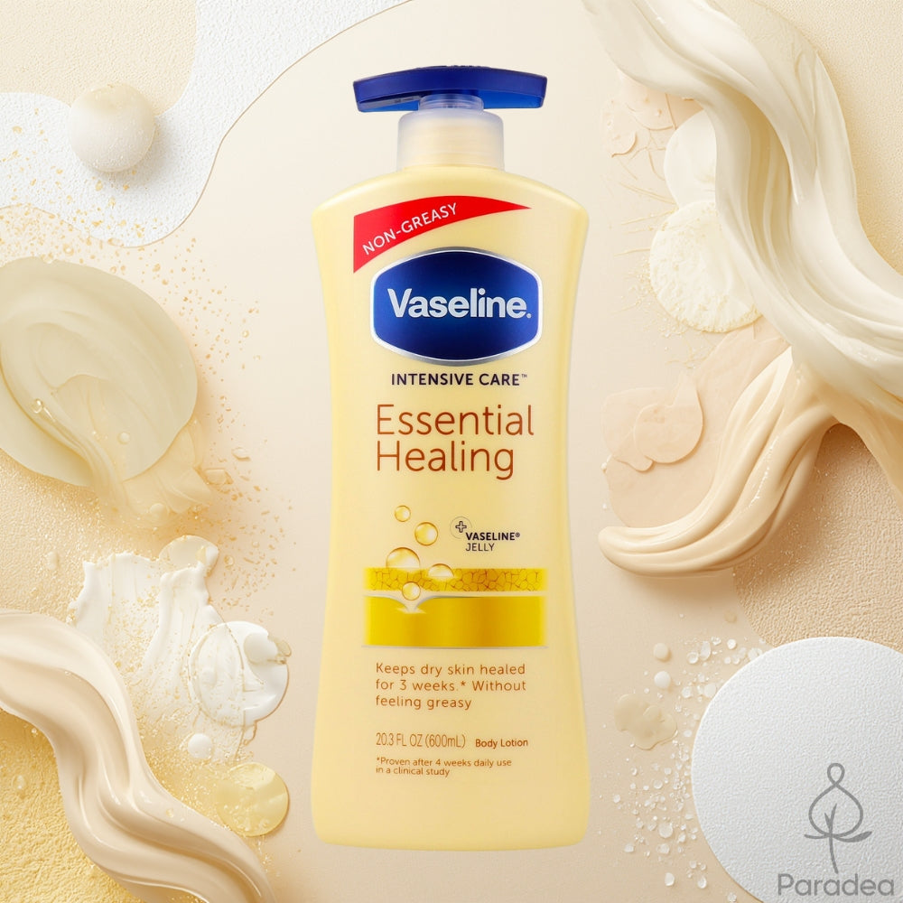 Vaseline Intensive Care Essential Healing - Lozione corpo idratante 600ml
