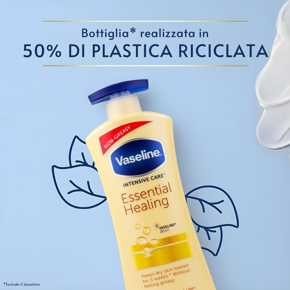 Vaseline Intensive Care Essential Healing - Lozione corpo idratante 600ml