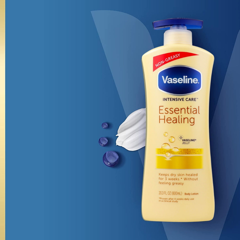 Vaseline Intensive Care Essential Healing - Lozione corpo idratante 600ml