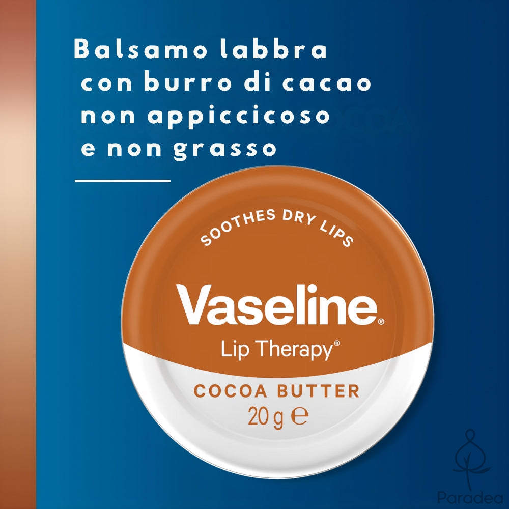 Vaseline Lip Therapy Cocoa - Balsamo labbra