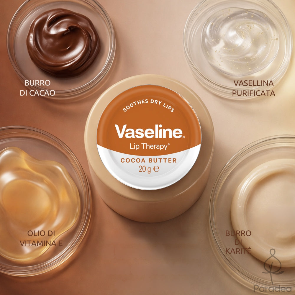 Vaseline Lip Therapy Cocoa - Balsamo labbra