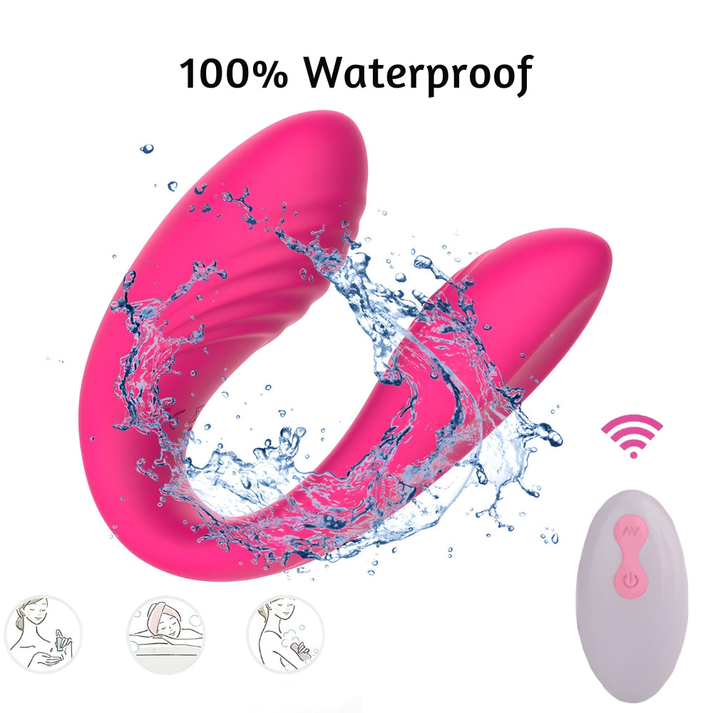 Vibratore Bullet Doppio con Telecomando