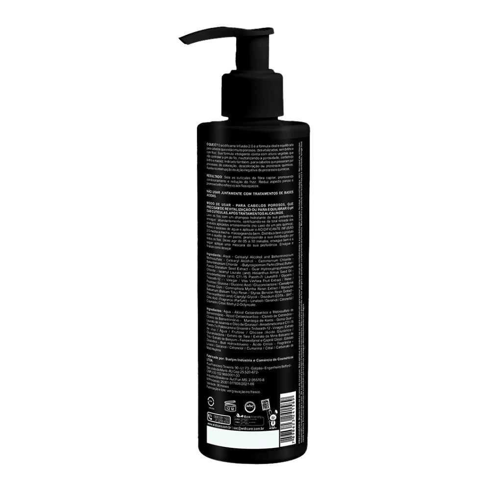 Widi Care Infusão 2.0 - Acidificante Controllo pH e Anti Porosità 300gr