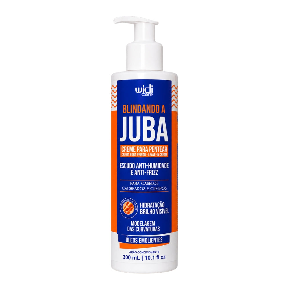 Widi Care Blindando A Juba Creme de Pentear - Crema anticrespo capelli ricci e afro 300ml