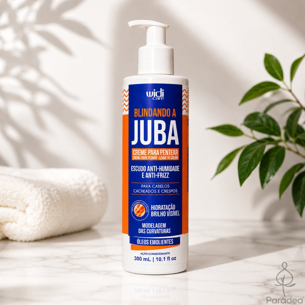 Widi Care Blindando A Juba Creme de Pentear - Crema anticrespo capelli ricci e afro 300ml