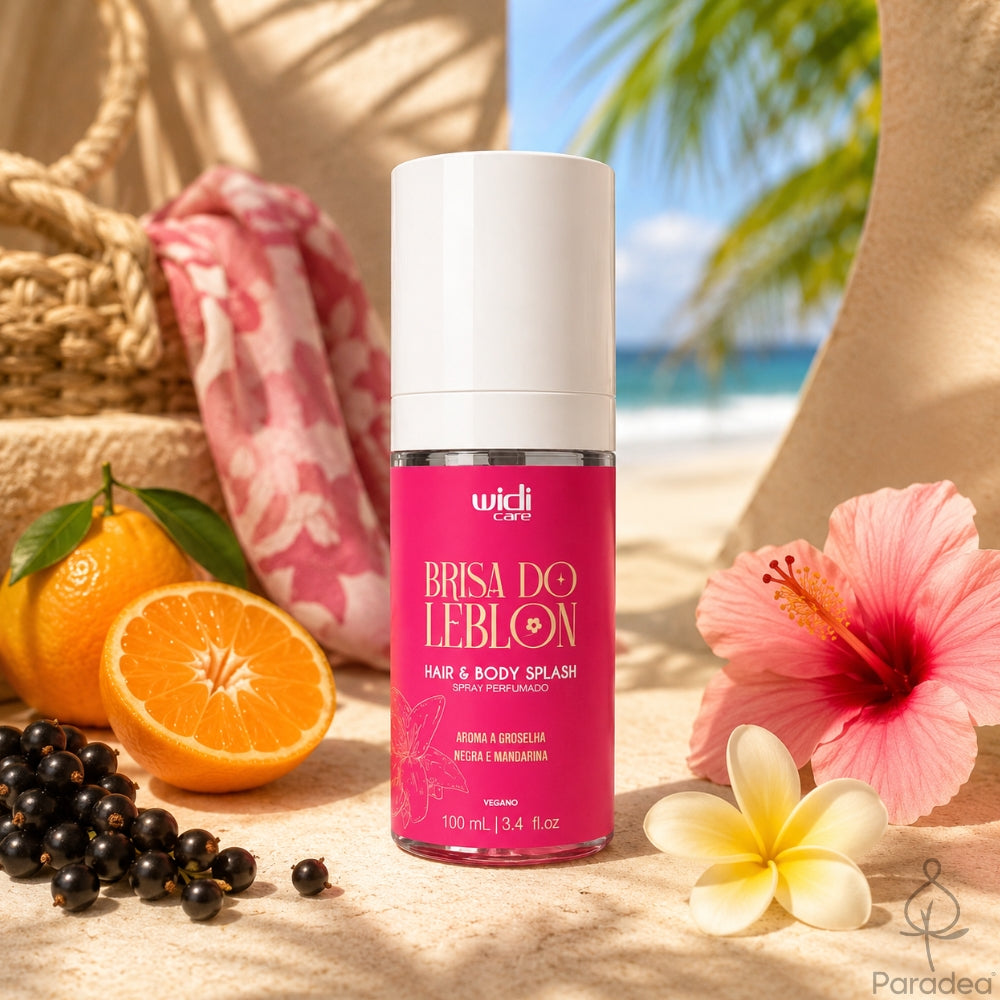 Widi Care Hair e Body Splash Brisa do Leblon - Spray profumato corpo e capelli 100ml