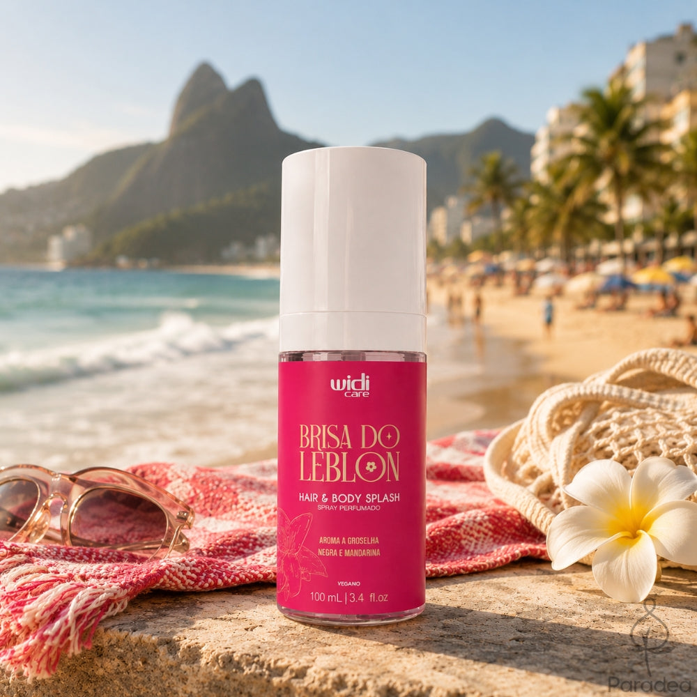 Widi Care Hair e Body Splash Brisa do Leblon - Spray profumato corpo e capelli 100ml