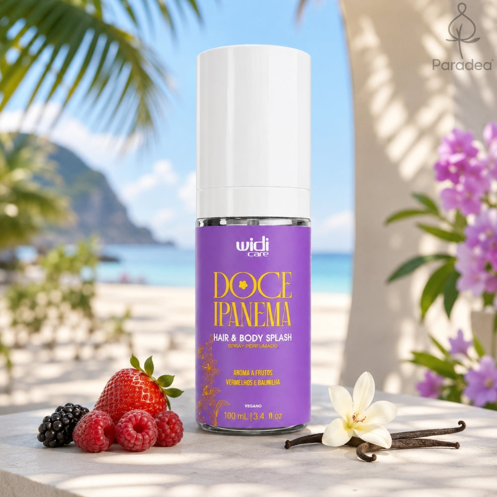 Widi Care Hair e Body Splash Doce Ipanema - Spray profumato corpo e capelli 100ml