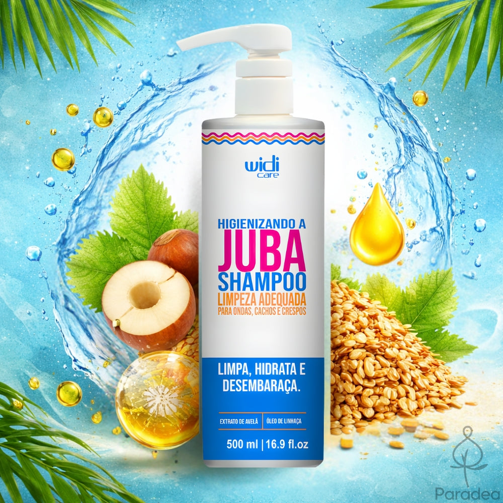 Widi Care Higienizando a Juba - Shampoo anticrespo 500ml