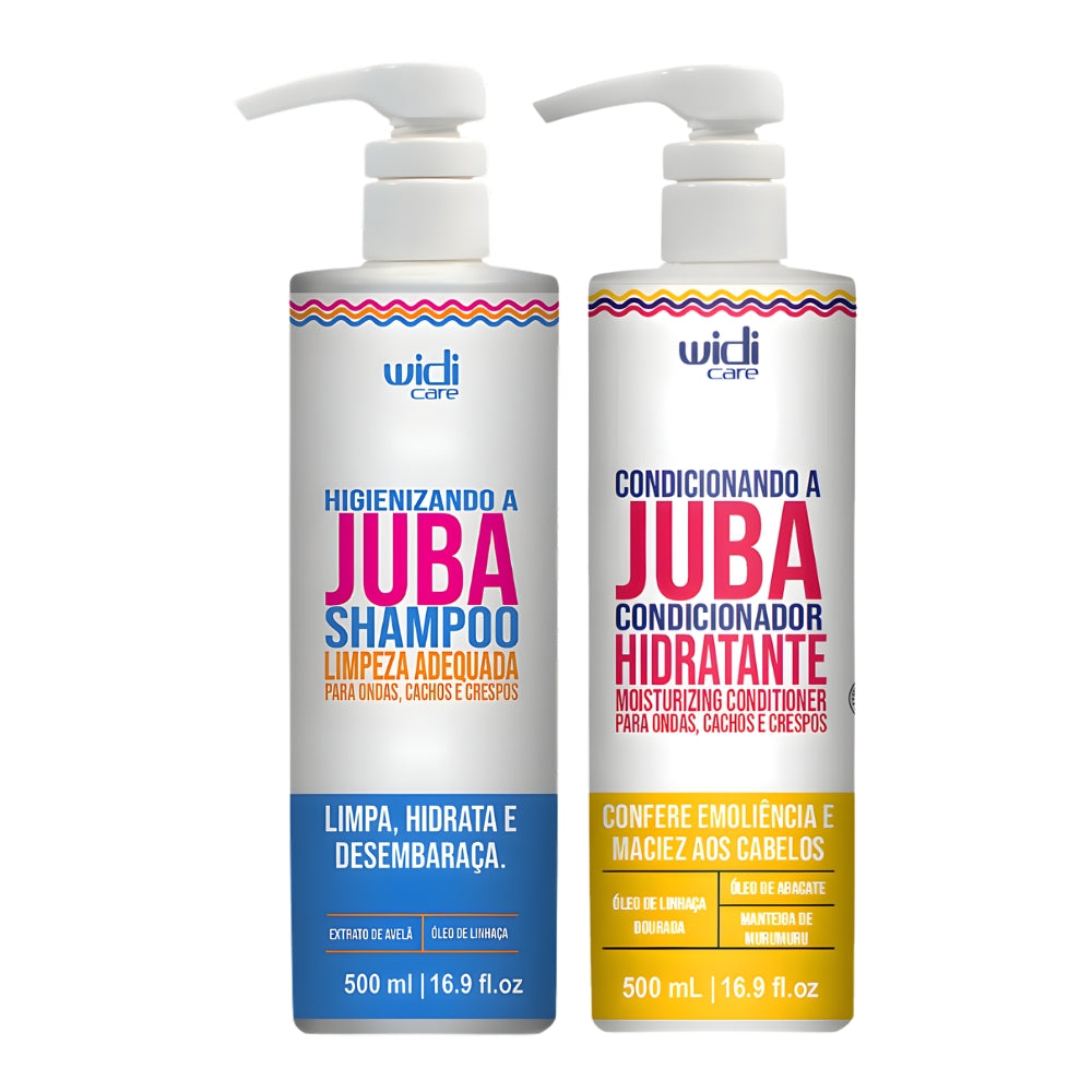 Widi Care Higienizando e Condicionando Juba - Combo Shampoo & Balsamo