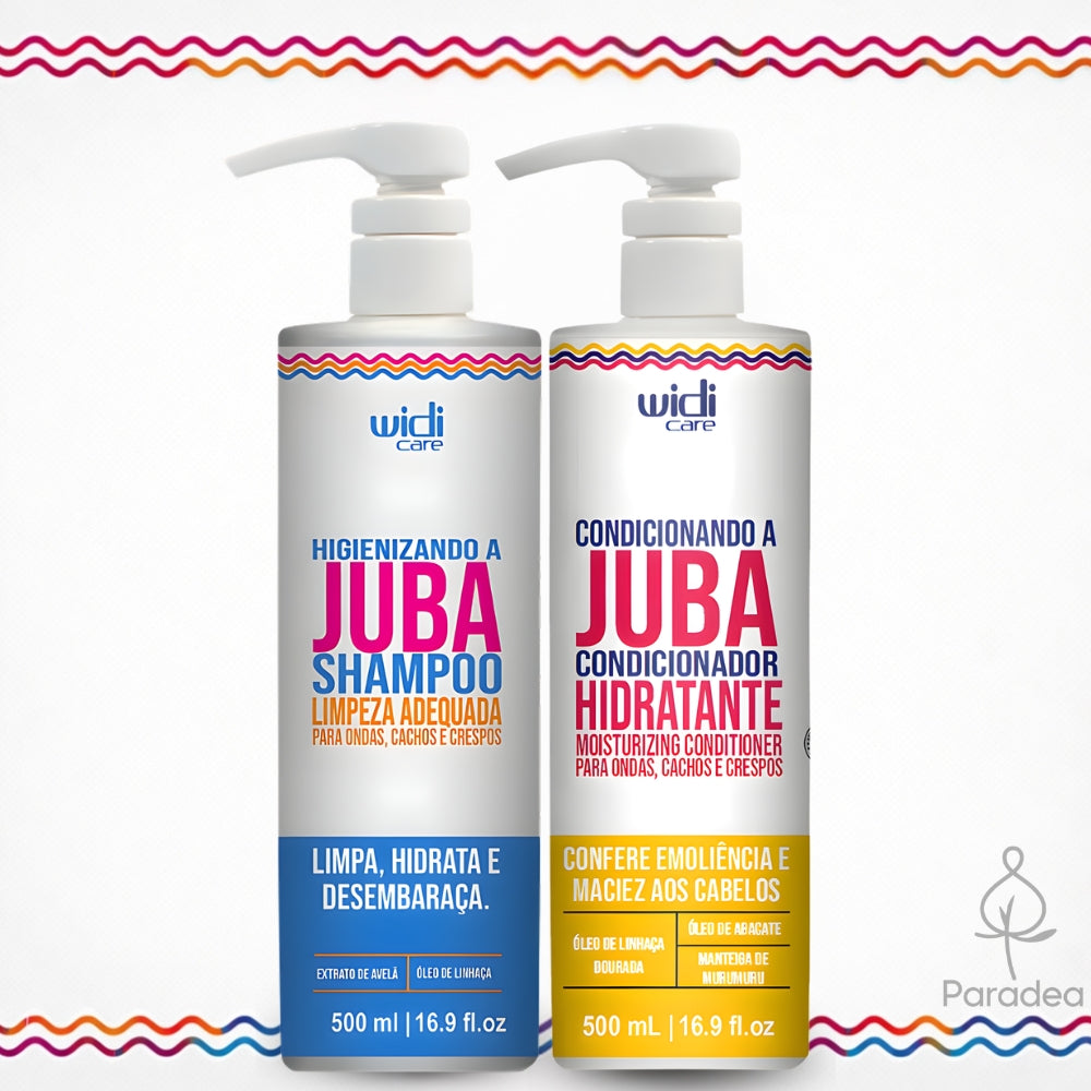 Widi Care Higienizando e Condicionando Juba - Combo Shampoo & Balsamo