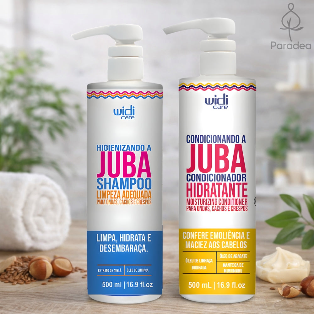 Widi Care Higienizando e Condicionando Juba - Combo Shampoo & Balsamo