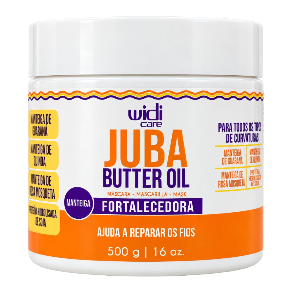 Widi Care Juba Butter Oil Máscara Fortalecedora - Maschera Fortificante 500gr