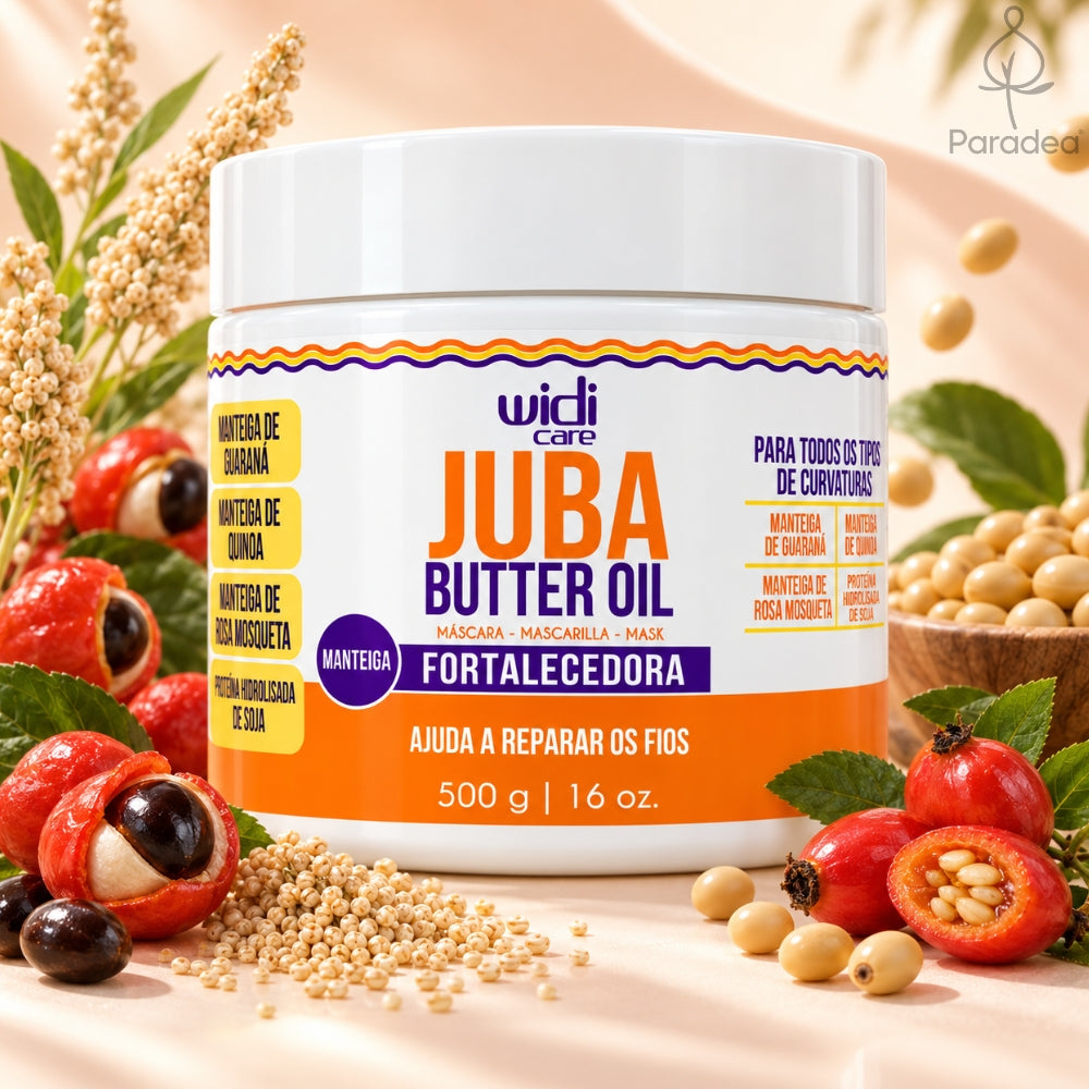 Widi Care Juba Butter Oil Máscara Fortalecedora - Maschera Fortificante 500gr