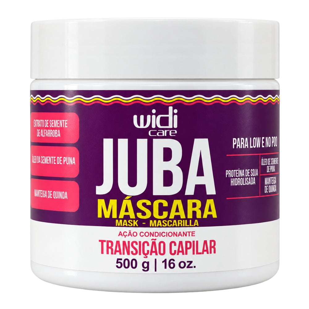 Widi Care Juba Máscara Transição Capilar - Maschera Fortificante 500gr
