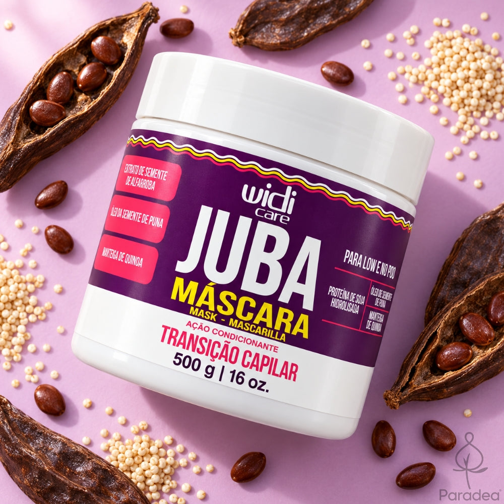 Widi Care Juba Máscara Transição Capilar - Maschera Fortificante 500gr