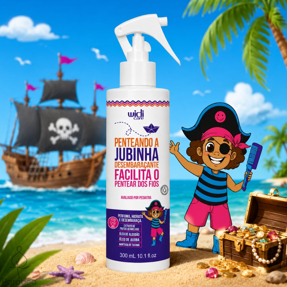 Widi Care Penteando a Jubinha Desembaraçante - Spray districante capelli ricci 300ml