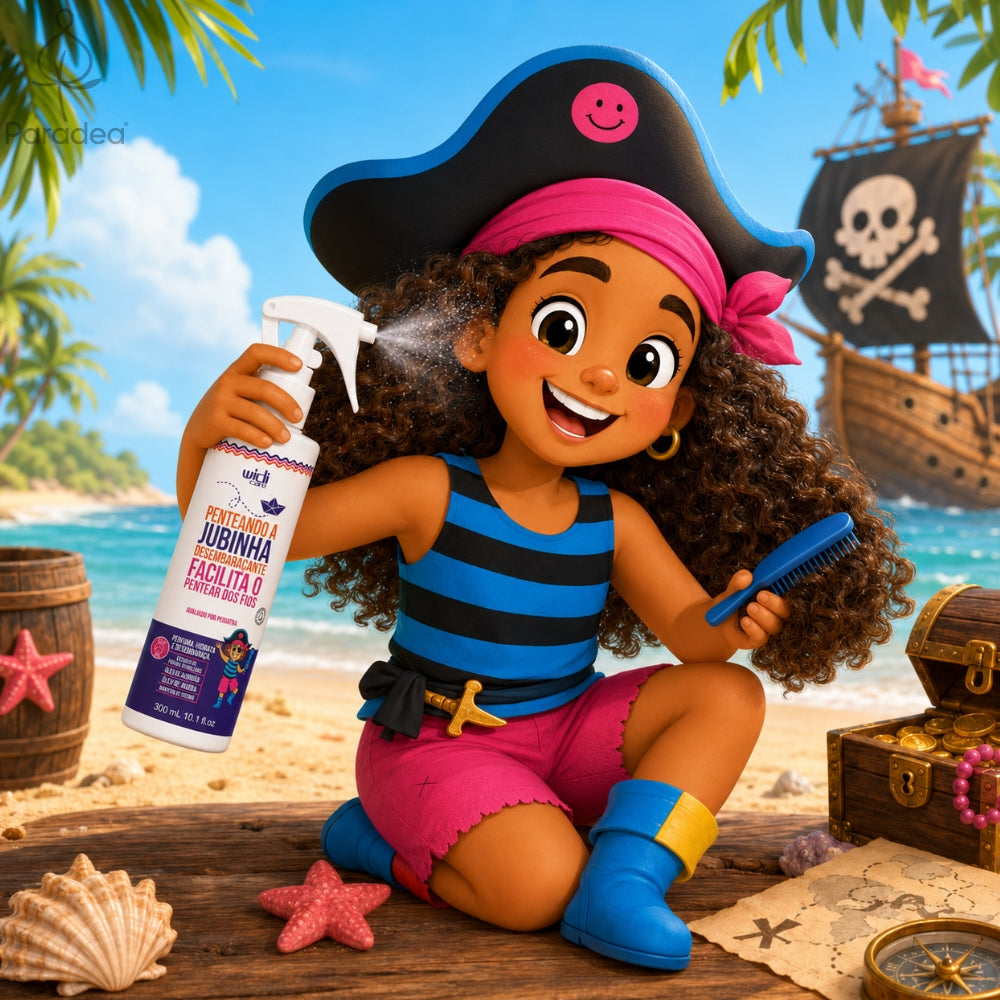 Widi Care Penteando a Jubinha Desembaraçante - Spray districante capelli ricci 300ml