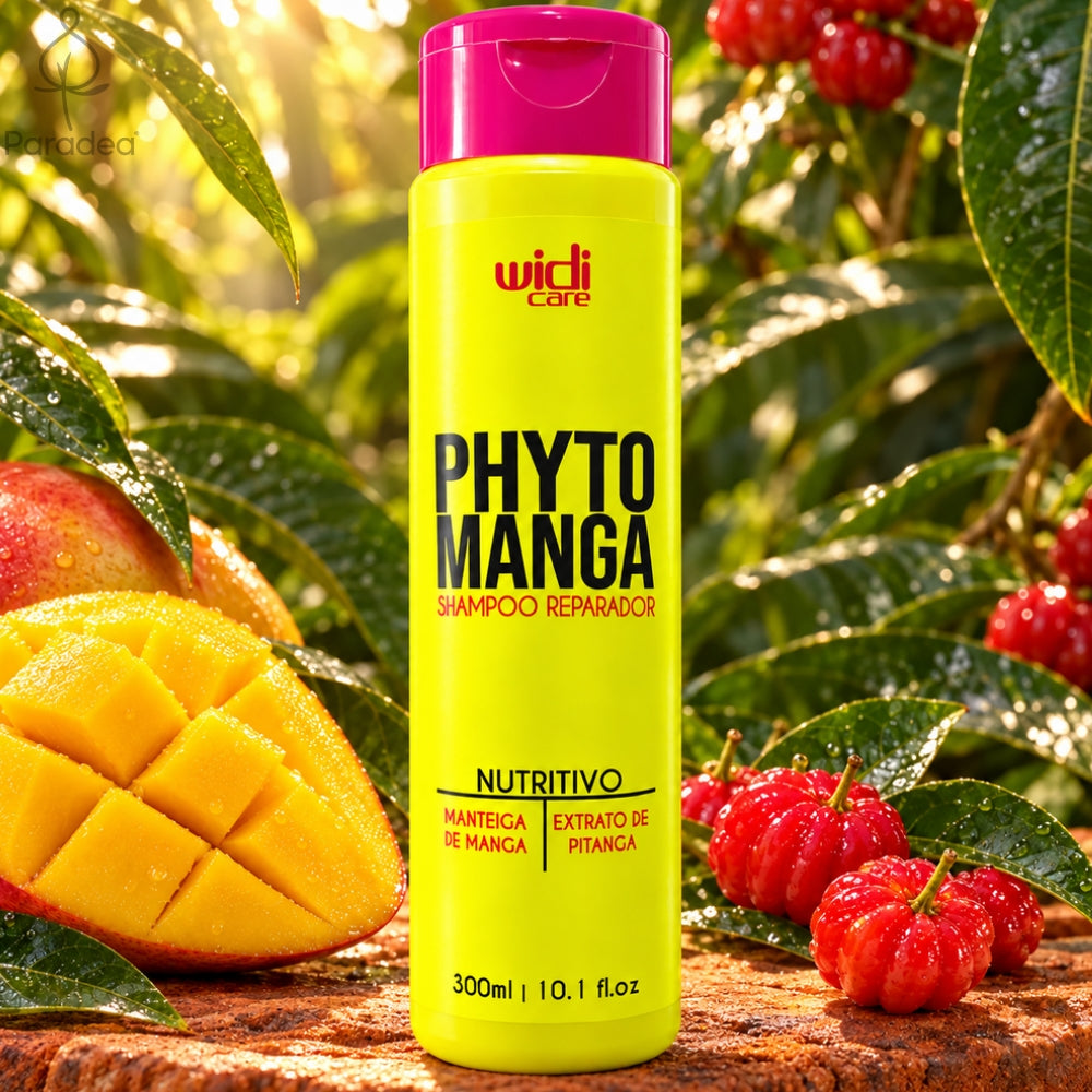 Widi Care PhytoManga - Shampoo Reparador Nutriente per Capelli Colorati e Trattati 300ml