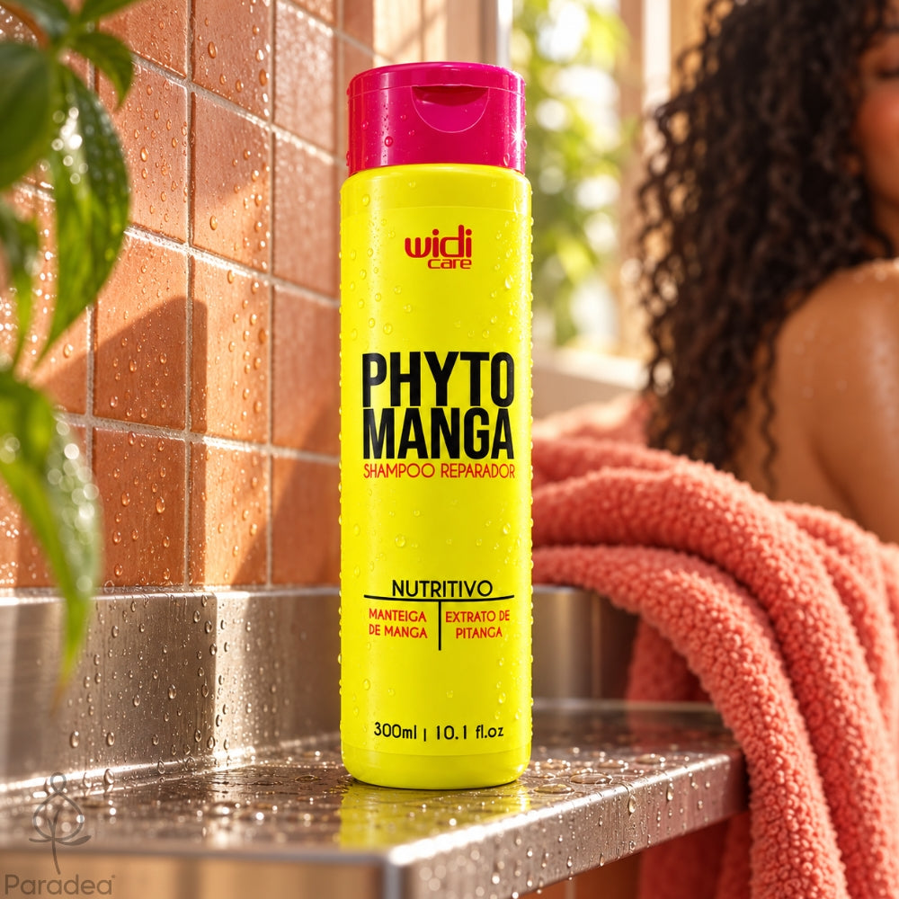 Widi Care PhytoManga - Shampoo Reparador Nutriente per Capelli Colorati e Trattati 300ml