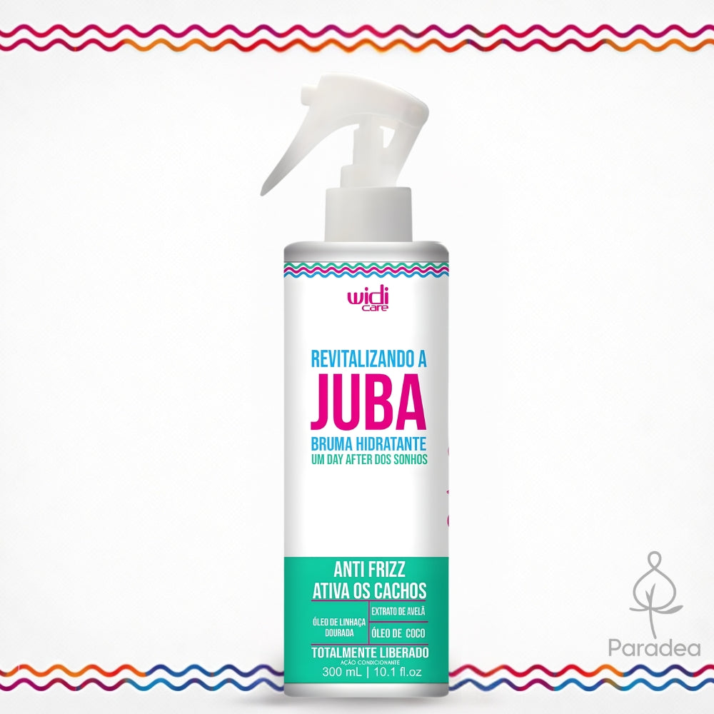 Widi Care Revitalizando a Juba Bruma Ativadora de Cachos - Spray rivitalizzante capelli ricci 300ml