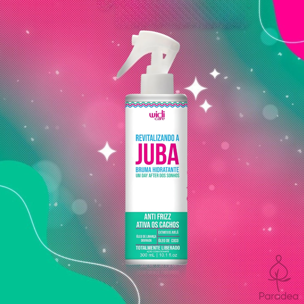 Widi Care Revitalizando a Juba Bruma Ativadora de Cachos - Spray rivitalizzante capelli ricci 300ml