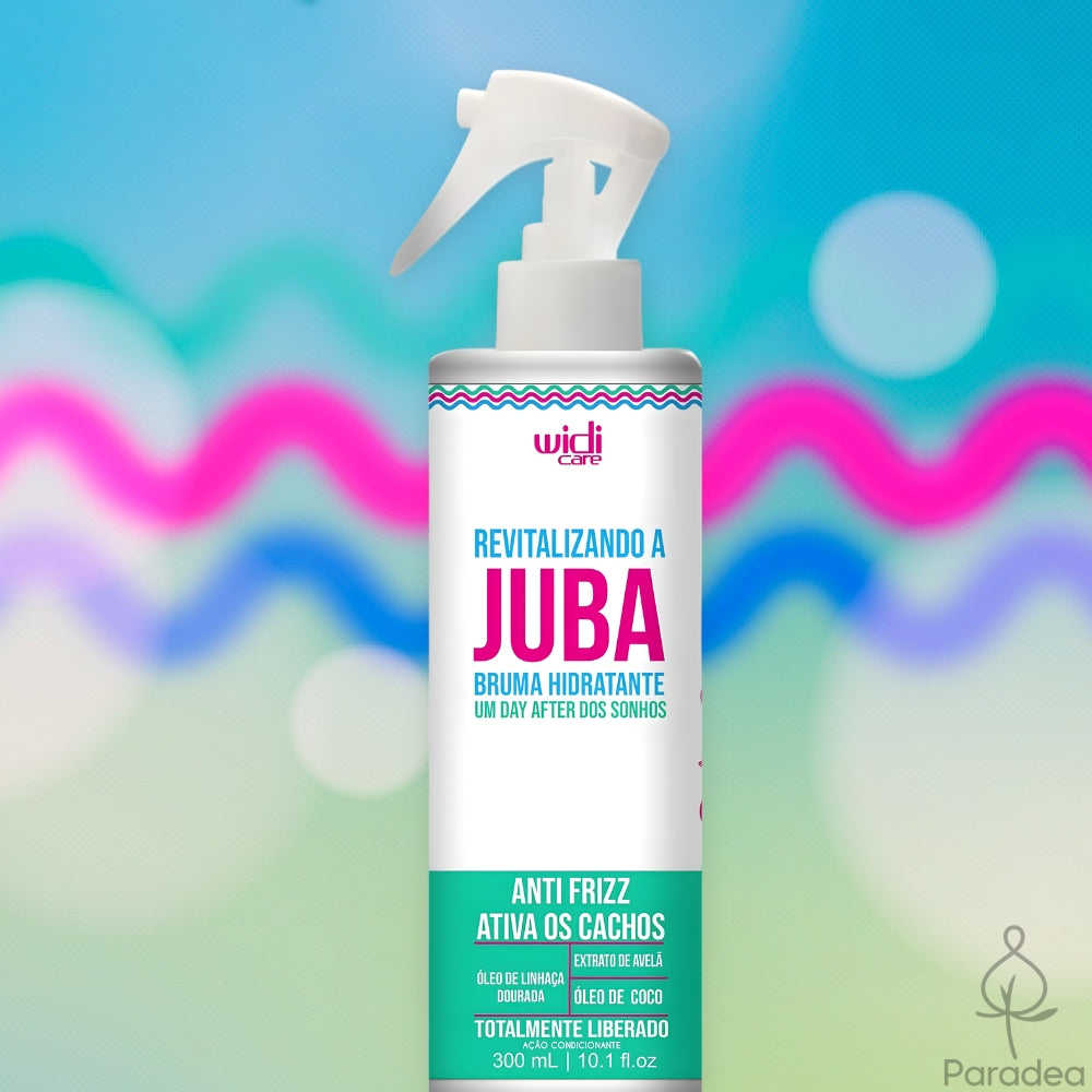 Widi Care Revitalizando a Juba Bruma Ativadora de Cachos - Spray rivitalizzante capelli ricci 300ml